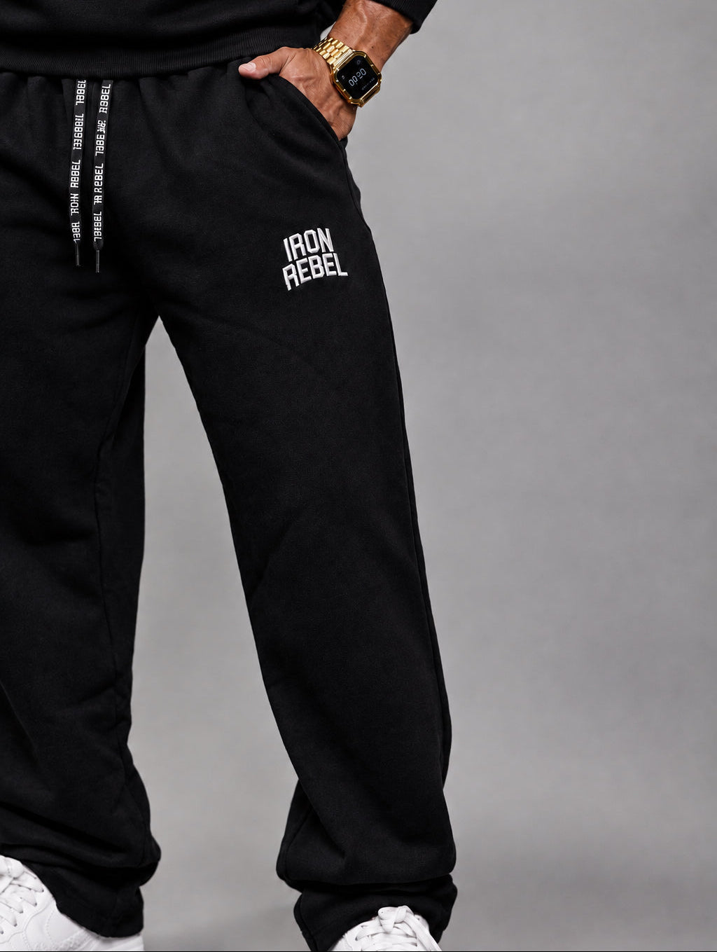 Barbell Heavyweight Sweatpants (Black)