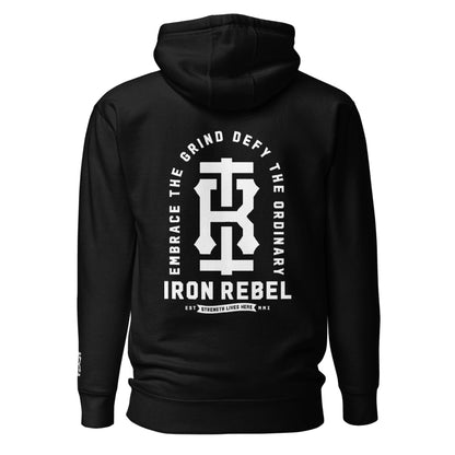 Monolith Hoodie (Black) | Athletic Fit Gym Casual Hoodie