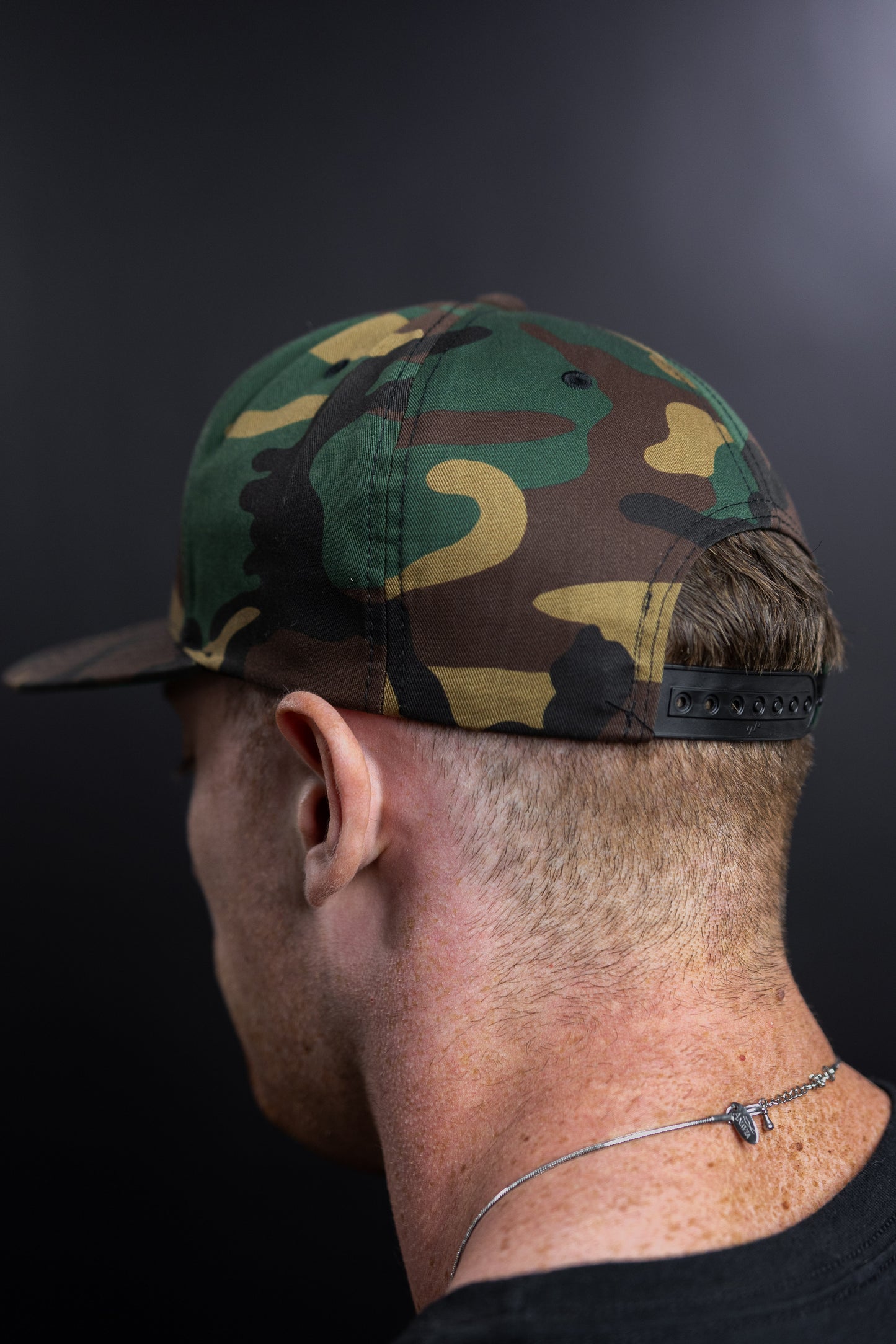 Legacy Snapback (Green Camo/Black logo)