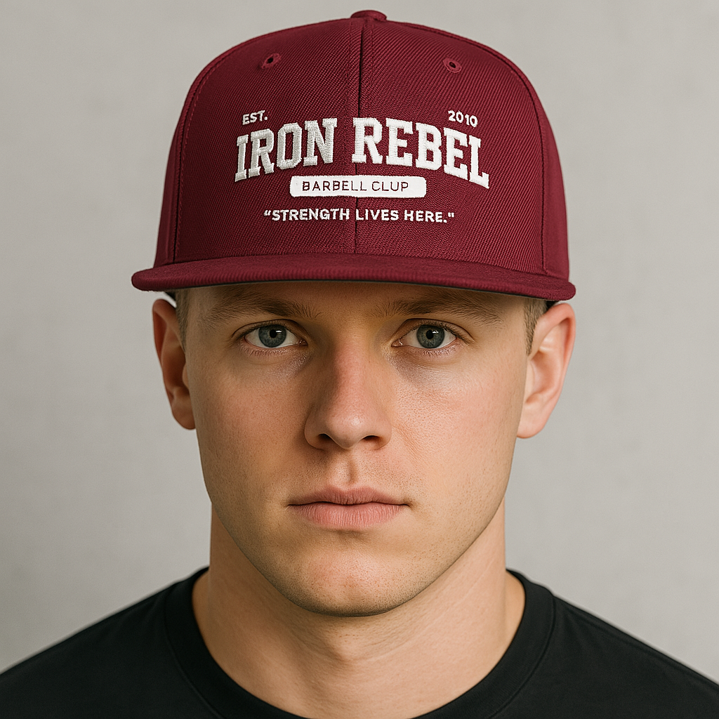 Barbell Club Snapback Hat