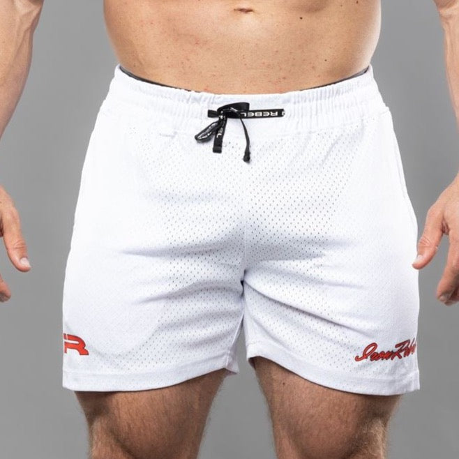 IR Mesh Shorts (White)