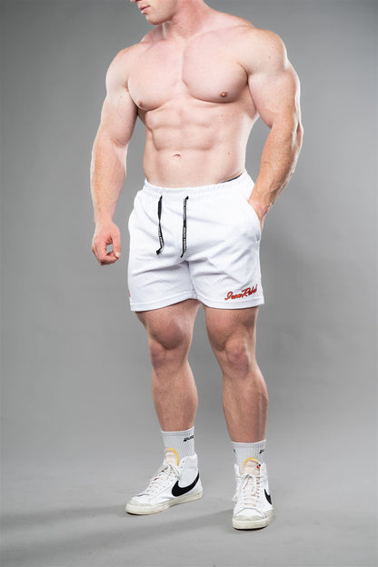 IR Mesh Shorts (White)