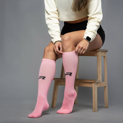Competition Deadlift Socks (Pink)