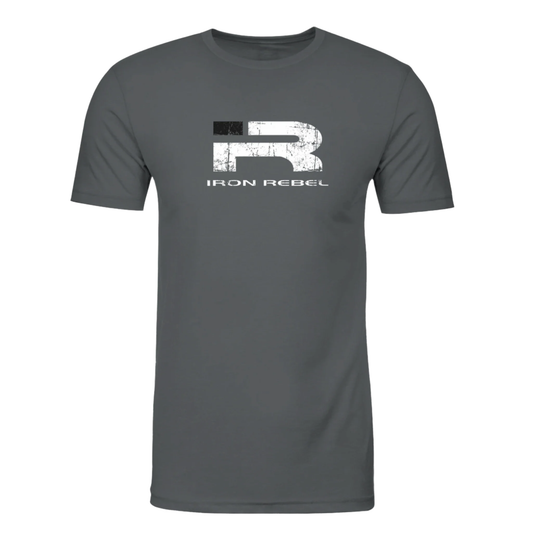 Forged Tee (Charcoal) Premium Fitted Gym T-Shirt