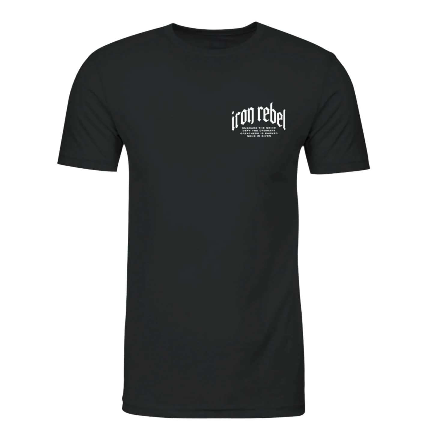 Tiger Tee (Black) Premium Fitted Gym T-Shirt