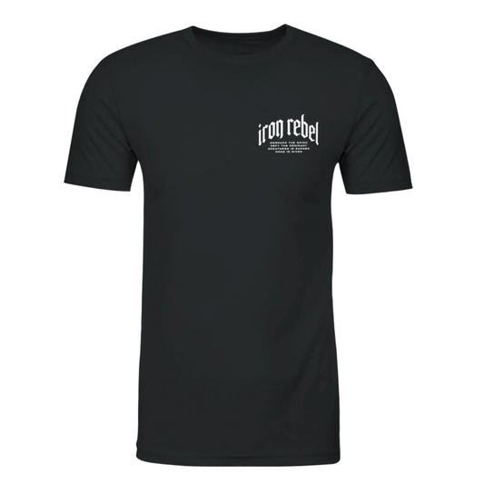 Tiger Tee (Black) Premium Fitted Gym T-Shirt