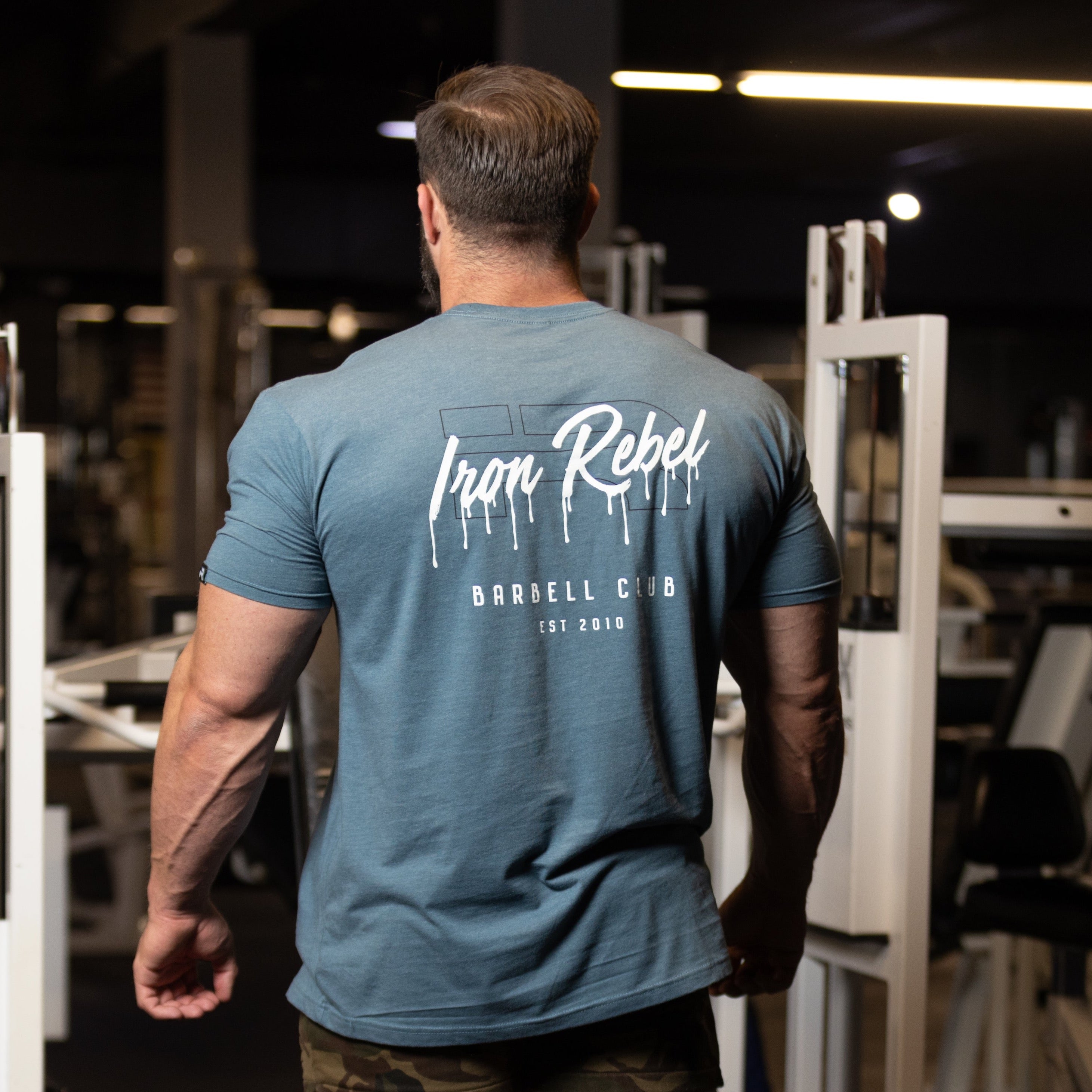 Power Drip Tee (Indigo)