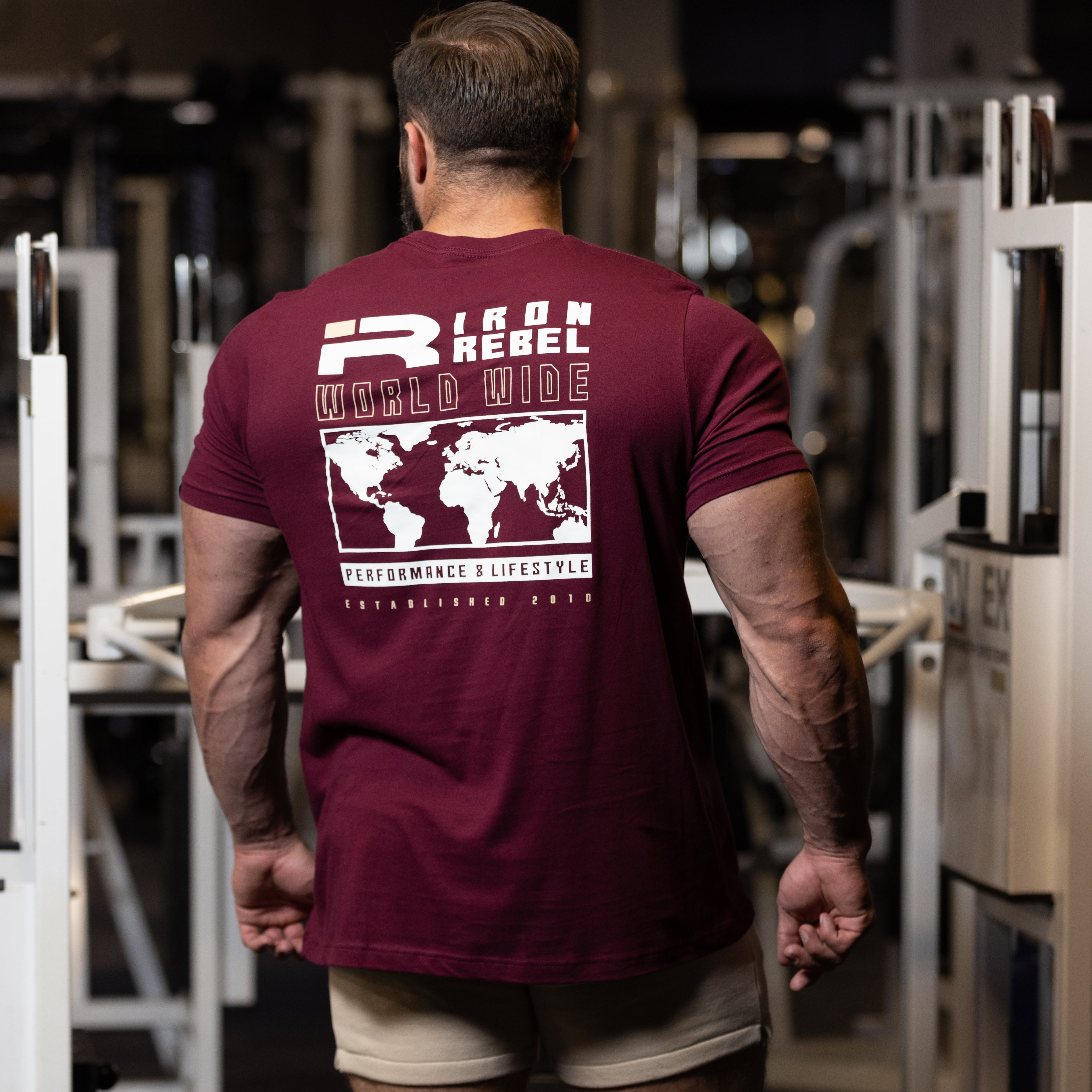 Worldwide Tee (Maroon)