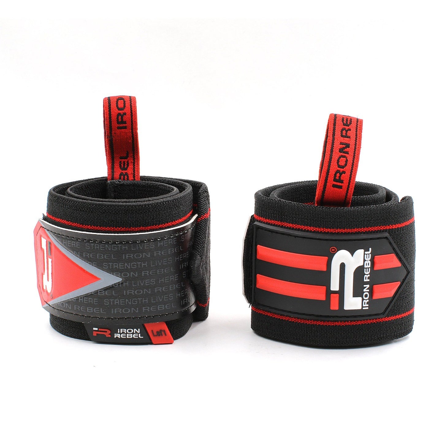 Apex Wrist Wraps (Black/Red)