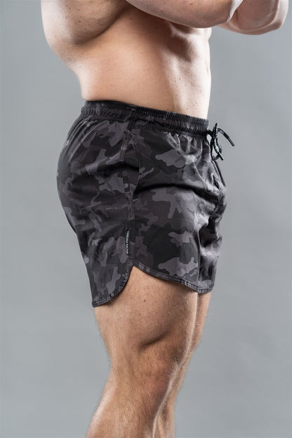 IR Tech Shorts (Black Camo)