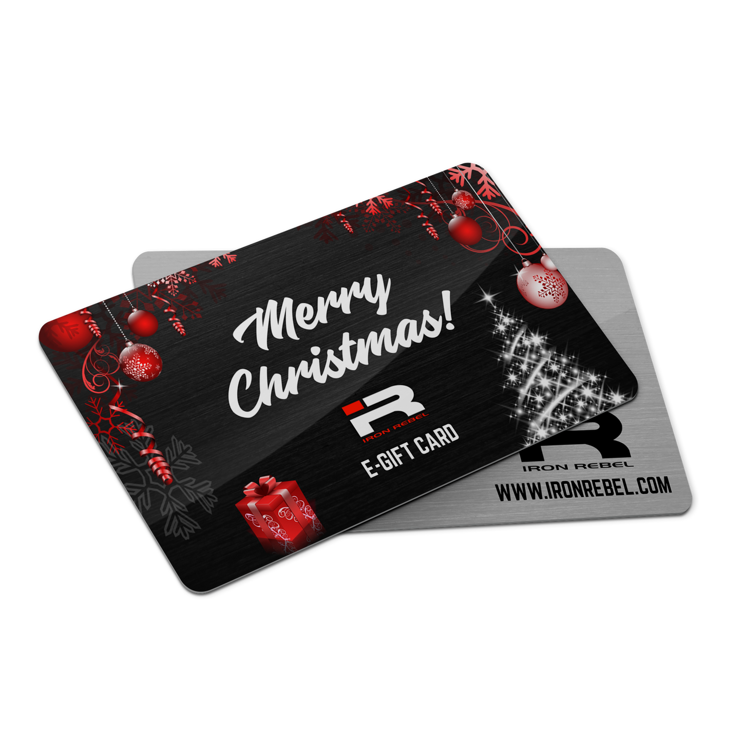 Iron Rebel® "Merry Christmas" Gift Card