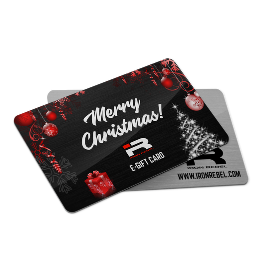 Iron Rebel® "Merry Christmas" Gift Card